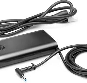 HP Pavilion 150W High Power Adapter - (4.5mm Plug, Stylized Design), Dark Silver