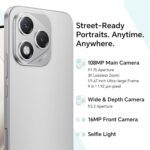 HONOR 400 Lite 5G – 8GB RAM 256GB ROM, 108MP Motion Sensing Camera, 120Hz 6.7 Inch AMOLED Display, Velvet Grey – Middle East Version - Image 2