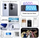 vivo V60 Lite 5G (Black 12GB+256GB) 120Hz AMOLED Display |32MP Selfie Camera| 6500mAH Battery |IP65 Smartwatch, 24M Warranty, 455Days Screen Replacement – Middle East Version(Amazon Exclusive) - Image 2