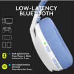 Logitech G435 LIGHTSPEED & Bluetooth Wireless Gaming Headset - Ultra Lightweight, White - Image 2