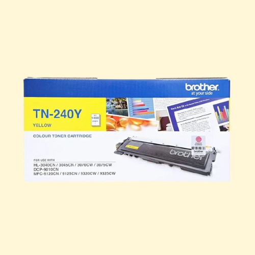 Brother TN-240 Yellow Toner Cartridge (TN-240Y)