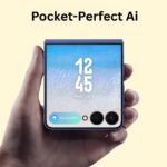 Samsung Galaxy Z Flip7, Al Phone, Jetblack, 256GB Storage, 12GB Memory, 50MP Camera for Selfie, 3nm Processor, 4300mAh Battery (UAE Version) - Image 3