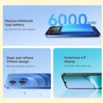 XIAOMI Redmi 15C 4G Midnight Black 8GB+256GB, Massive 6000mAH Battery, 120Hz 6.9" Display, Stylish Design, 50MP AI Dual Camera, 33W Fast Charging - Image 4