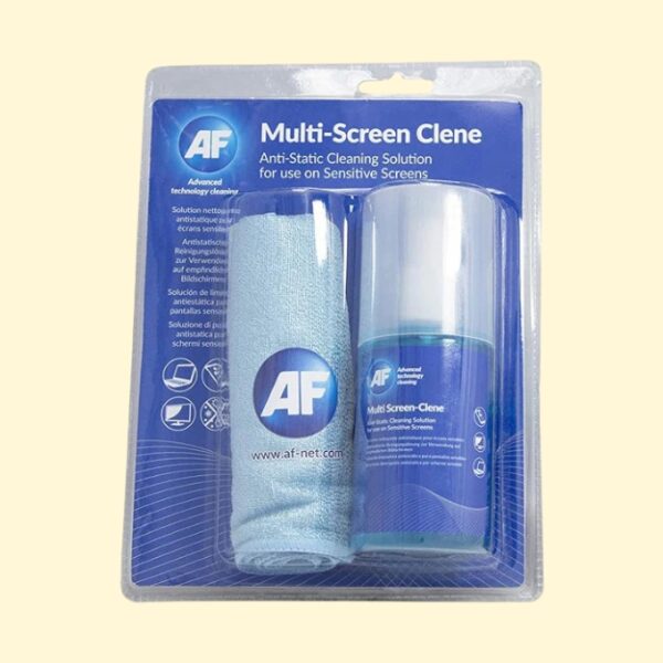 AF Multi-Screen Clene 200ml with Micro-fibre Cloth