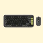 Logitech Pop Icon Combo, Bluetooth Keyboard and Mouse Combo, Graphite