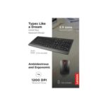 Lenovo 510 Wireless Keyboard & Mouse GX30N81775, Black - Image 2