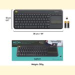 Logitech Wireless Keyboard K400 plus - Image 2