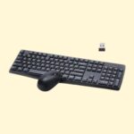 HP CS10 Wireless Keyboard & Mouse Ergonomic Design Black - Image 2