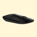 HP Z3700 Wireless Mouse, Ambidextrous, Optical, RF Wireless, 1200 DPI, Black (V0L79AA) - Image 2