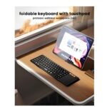 ProtoArc Foldable Keyboard with Touchpad, XK01 TP Folding Portable Keyboard, Full Size Keys, Large Trackpad Bluetooth Travel Keyboards - Image 2