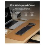 ProtoArc Foldable Keyboard and Mouse, XKM01 True Full-Size Folding Keyboard, 2.4G+Dual Bluetooth Portable Mouse Keyboard - Image 2