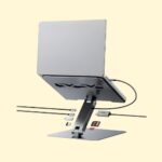 BENFEI Laptop Stand with USB C 7in1 Docking Station, HDMI 4K@60Hz, 1*SD 1*Micro SD, 100W Power Delivery, 10Gbps 1*USB C 3.2 and 2*USB A 3.2