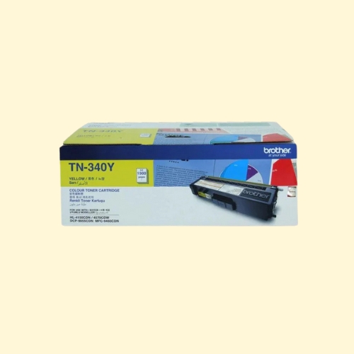 Brother TN-340 Yellow Toner Cartridge (TN-340Y)