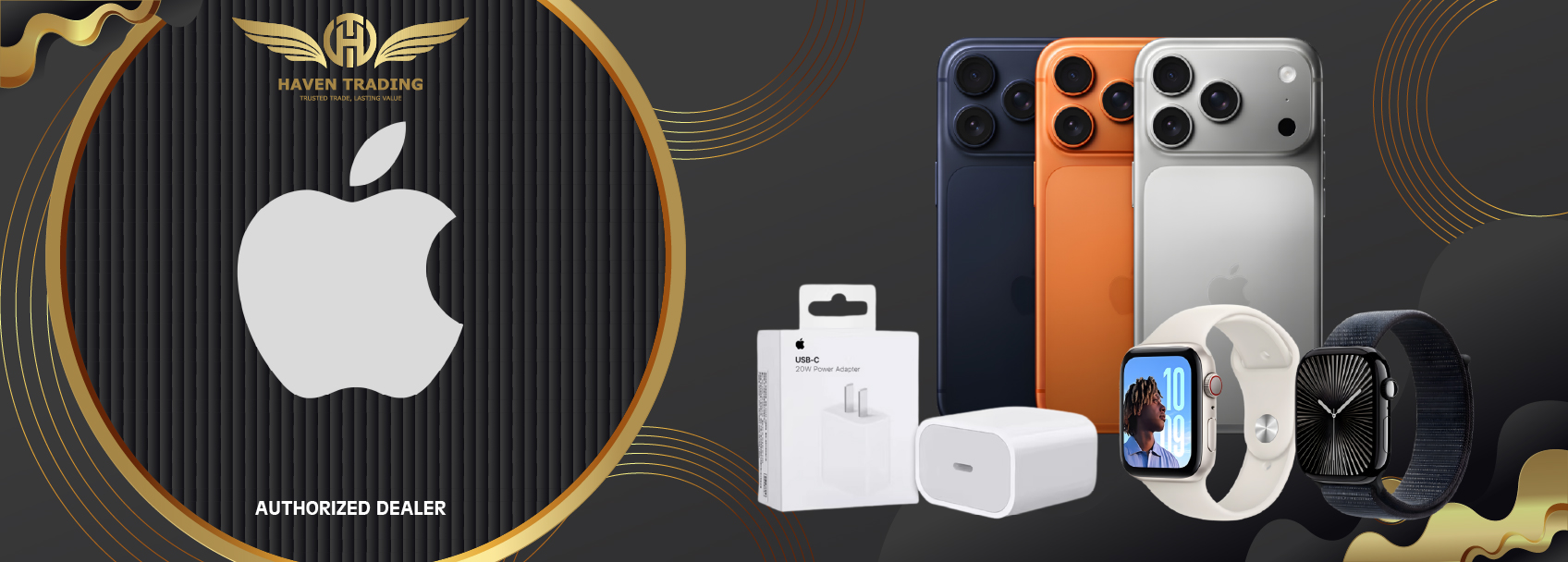 HavenTrading: Authorized Apple Dealer in UAE for iPhone 15, Apple Watch, and Original USB-C Chargers with Official Warranty