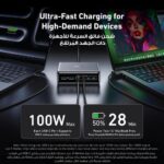 Anker Prime Charger, 200W 6-Port GaN Charging Station, Fast Charging USB C Charger, Compatible with iPhone 16/16 Pro/15/15 Pro, MacBook Pro/Air, iPad Pro, Dell XPS, Galaxy S23/S22, Note20, and More - Image 5