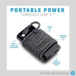 HP 3PN48AA#ABA 65W USB-C Slim Travel Power Adapter - Image 5