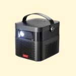 CRONY K5+ upright Projector with BT speaker 3D Smart DLP Projector 800 ANSI Lumens 1080P Portable