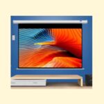 CRONY 120 inch 4:3 Projection Screen, Automatic Lifting Remote Control, HD Wall Hanging Projection Screen - Image 2