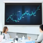 CRONY 72 inch 4:3 Anti-Light Projection Screen Widescreen Projector Manual Pull Down - Image 2