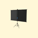 CRONY 120 inch projector screen with stand, HD, Portable - Image 2