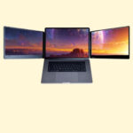 MetaDisplay MD1 14 inch FHD Triple IPS Portable Monitor for Laptop Screen Extender (macOS/Windows/Linux)