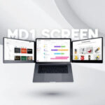 MetaDisplay MD1 14 inch FHD Triple IPS Portable Monitor for Laptop Screen Extender (macOS/Windows/Linux) - Image 2