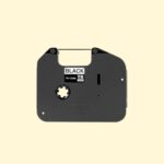 Brother TR-100BK 12mm x 100 m Ribbon Tape - Black - Image 2