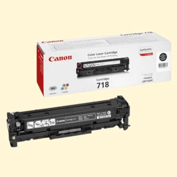 Canon 718 Black Toner Cartridge (CRG-718BK)