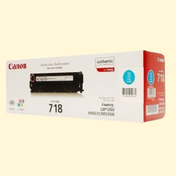 Canon 718 Cyan Toner Cartridge (CRG-718C)