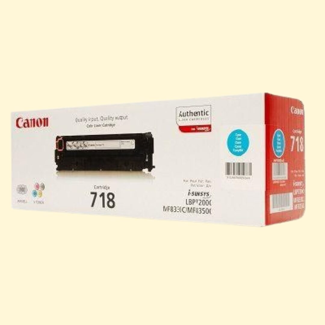 Cti102 Canon 718 Cyan Toner Cartridge (CRG-718C) - Image 1