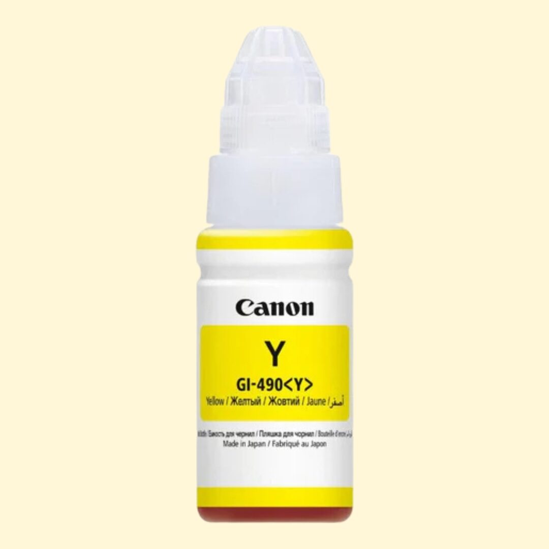 Cti105 Canon GI-490 Ink Bottle (Yellow) - Image 1