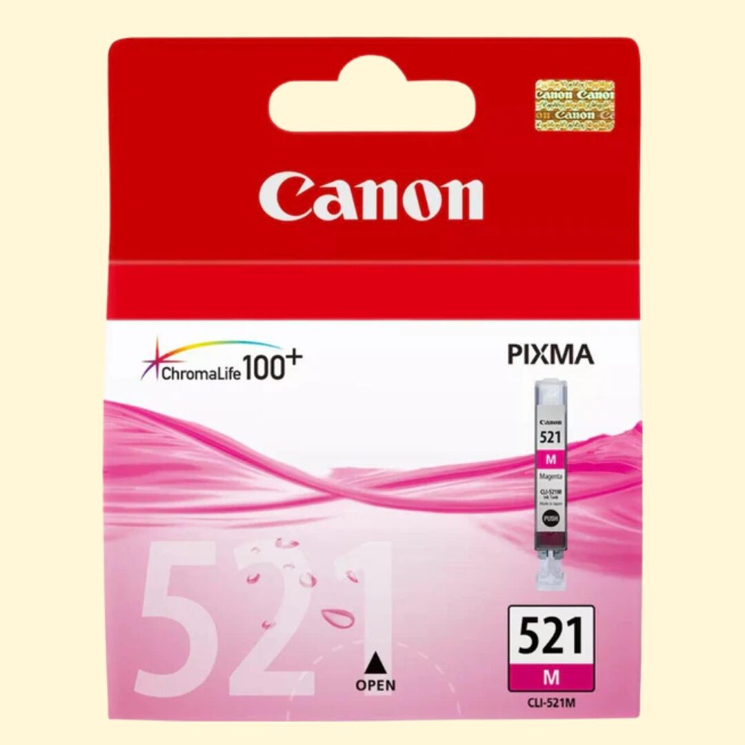 Cti108 Canon CLI-521 Magenta Original Ink Cartridge (CLI-521M) - Image 1