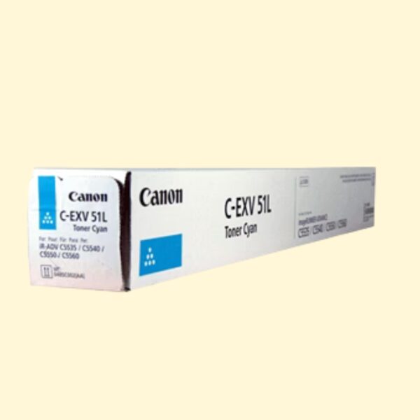 Canon C-EXV 51L Cyan Toner Cartridge