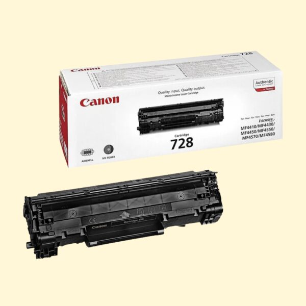 Canon 728 Black Toner Cartridge