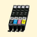 Canon CLI-451 BK/C/M/Y Ink Cartridge Multipack - Image 2