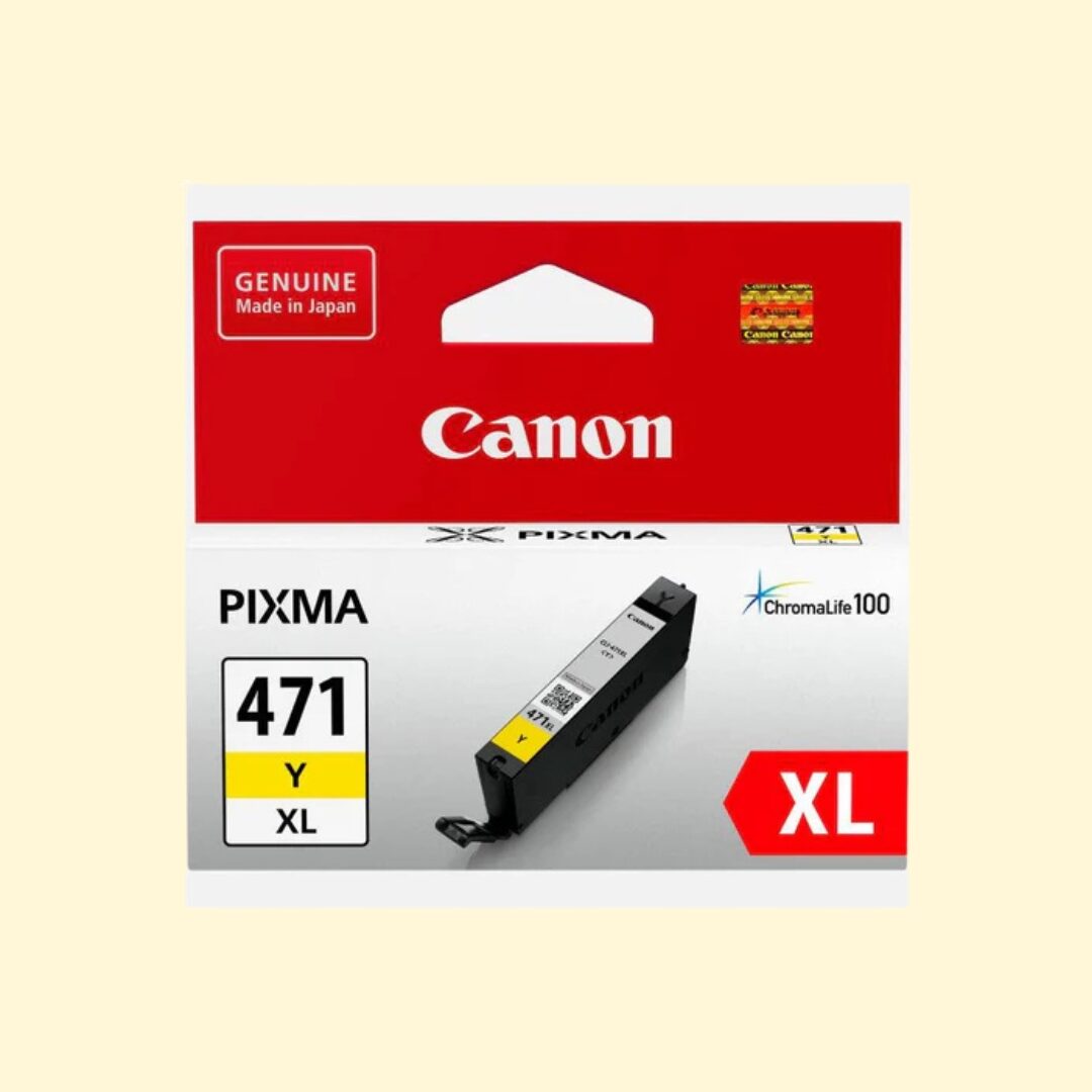 Cti142 Canon CLI-471XL Yellow High Yield Ink Cartridge - Image 1