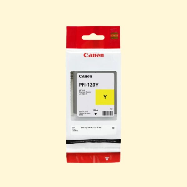 Canon PFI-120Y -Yellow Ink Cartridge (130ML)