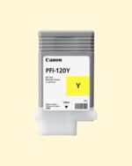 Canon PFI-120Y -Yellow Ink Cartridge (130ML) - Image 2