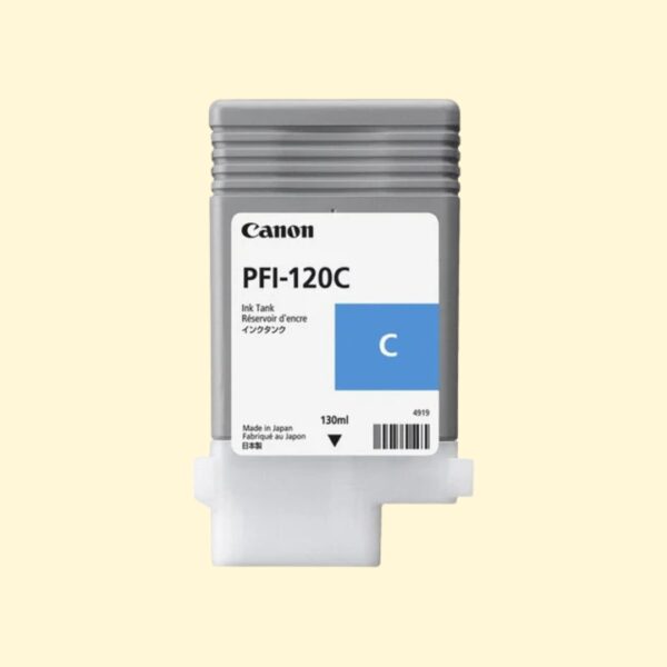 Canon PFI-120C - Cyan Ink Cartridge(130ML)
