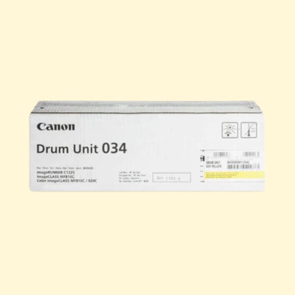 Canon 034 Yellow Drum Unit