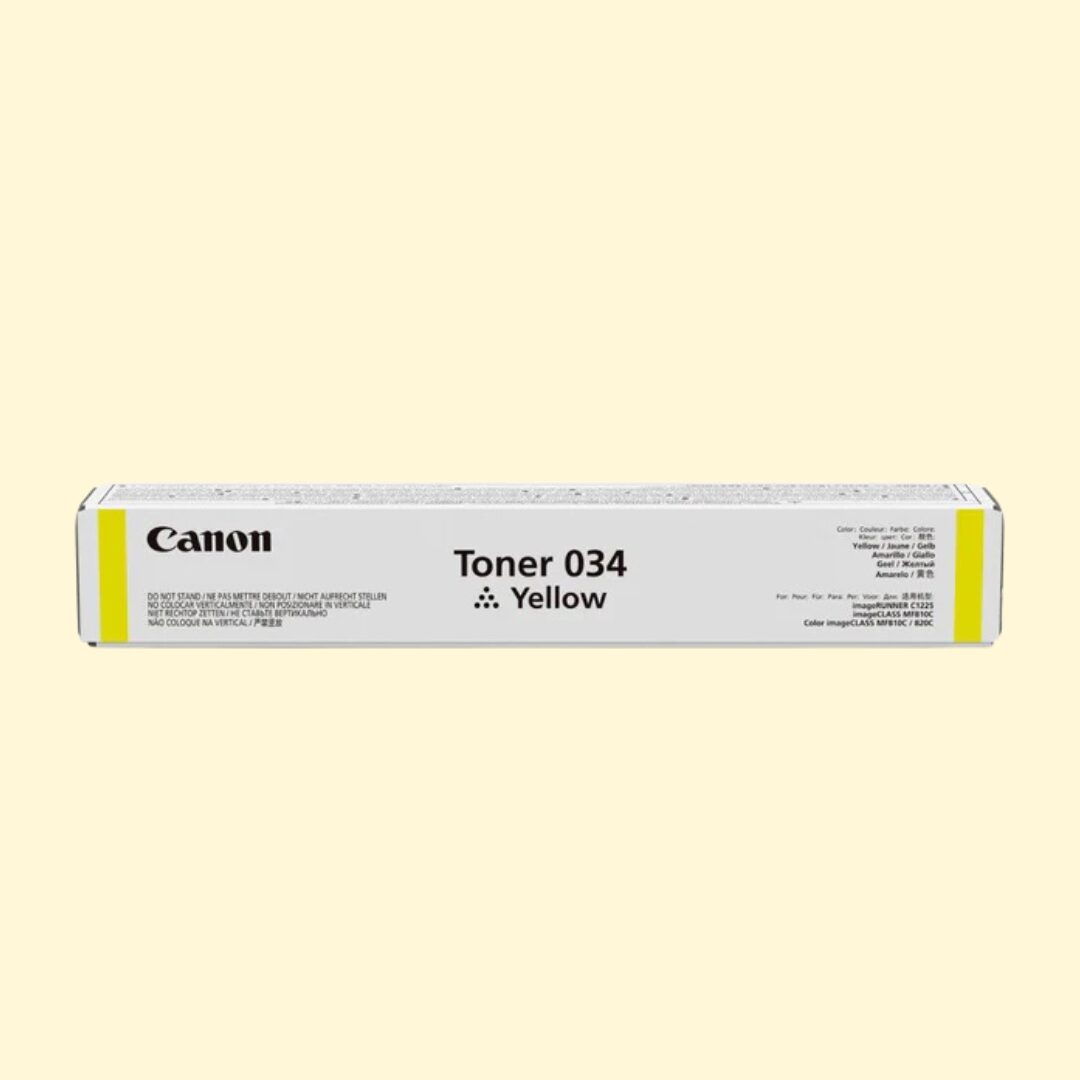 Cti160 Canon 034 Yellow Toner Cartridge - Image 1