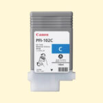 Canon PFI-102 Cyan Original Ink Cartridge (PFI-102C)