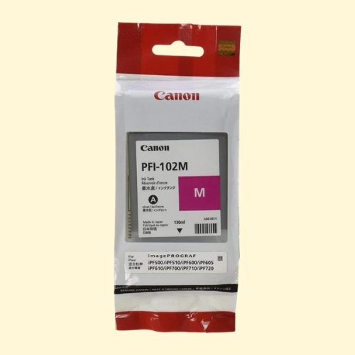 Canon PFI-102 Magenta Original Ink Cartridge (PFI-102M)