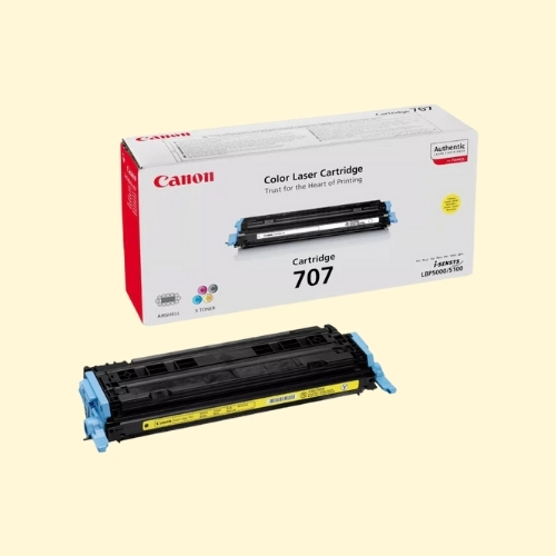 Canon 707 Yellow Toner Cartridge (707Y)