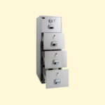 Eagle SF-680-4EKK Fire Resistant Filing Cabinet, 4 Drawers, Digital With Key Lock Each Drawer - Image 2