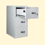 Chubbsafes Fire File Fire Resistant Document Protection Cabinet 31” 3 Drawers with 1 Key Lock - Image 2
