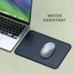 Satechi Vegan Leather Mouse Pad - Scratch and Water Resistant, For Office and Home, 25 cm x 19 cm x 0.36 cm – Blue - Image 2