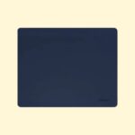 EXCOVIP Mouse Pad, Non-Slip PU Leather Waterproof Desk Pad Protector, for Home and Office, Small Size 26cm x 21cm (Blue)