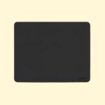 EXCOVIP Mouse Pad, Non-Slip PU Leather Waterproof Desk Pad Protector, for Home and Office, Small Size 26cm x 21cm (Black)