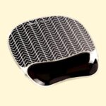 Fellowes Photo Gel Mouse Pad Wrist Support - Chevron (FEL 9653401) - Image 2